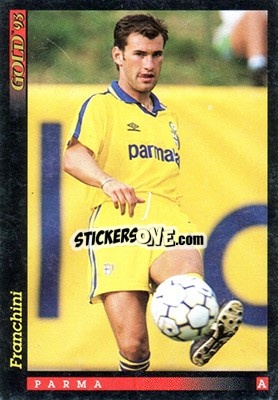 Sticker G. Franchini - GOLD Calcio 1992-1993 n. u12 - Score