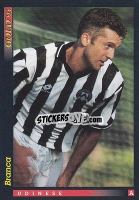 Cromo M. Branca - GOLD Calcio 1992-1993 n. u13 - Score