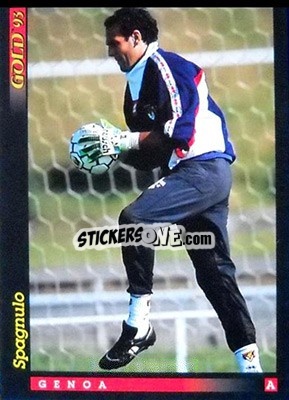 Sticker G. Spagnulo - GOLD Calcio 1992-1993 n. u16 - Score