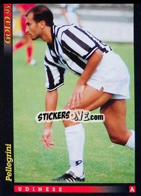 Sticker S. Pellegrini - GOLD Calcio 1992-1993 - Score