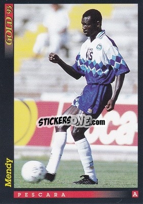 Sticker R. Mendy - GOLD Calcio 1992-1993 n. u22 - Score