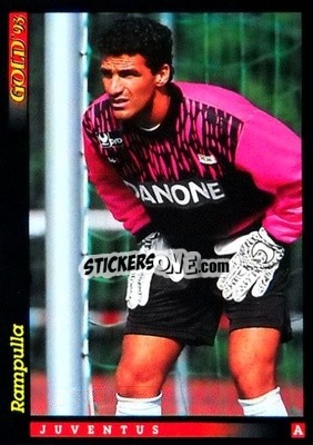 Figurina M. Rampulla - GOLD Calcio 1992-1993 n. u27 - Score