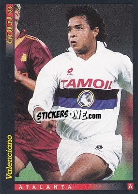 Figurina I. Valenciano - GOLD Calcio 1992-1993 n. u48 - Score