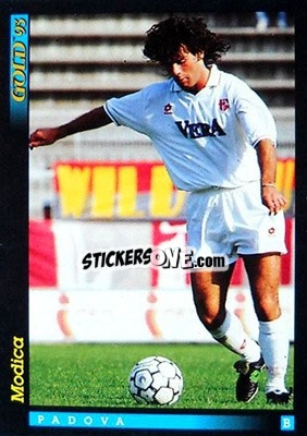 Sticker G. Modica - GOLD Calcio 1992-1993 n. U56 - Score