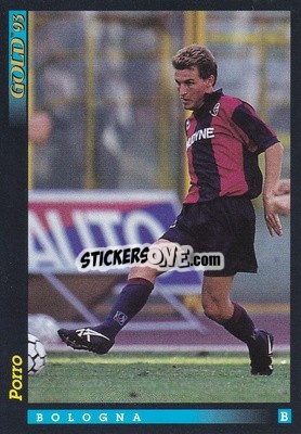 Sticker A. Porro - GOLD Calcio 1992-1993 n. u64 - Score