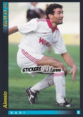 Figurina A. Alessio - GOLD Calcio 1992-1993 n. u67 - Score