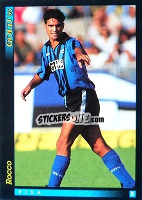 Sticker P. D. Rocco - GOLD Calcio 1992-1993 n. u69 - Score
