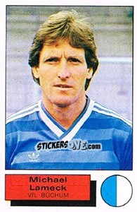 Figurina Michael Lameck - German Football Bundesliga 1985-1986 - Panini