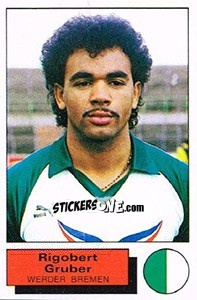 Sticker Rigobert Gruber