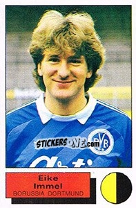 Sticker Eike Immel - German Football Bundesliga 1985-1986 - Panini