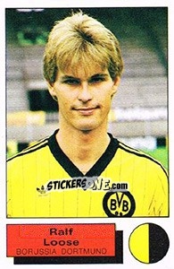 Sticker Ralf Loose - German Football Bundesliga 1985-1986 - Panini