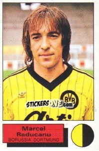 Cromo Marcel Raducanu - German Football Bundesliga 1985-1986 - Panini