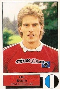 Sticker Uli Stein - German Football Bundesliga 1985-1986 - Panini
