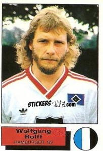 Cromo Wolfgang Rolff - German Football Bundesliga 1985-1986 - Panini