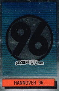 Sticker Badge - German Football Bundesliga 1985-1986 - Panini