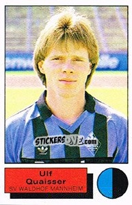 Figurina Ulf Quaisser - German Football Bundesliga 1985-1986 - Panini