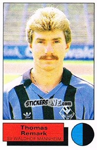 Cromo Thomas Remark - German Football Bundesliga 1985-1986 - Panini