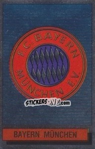 Sticker Badge - German Football Bundesliga 1985-1986 n. 222 - Panini