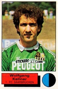 Figurina Wolfgang Kellner - German Football Bundesliga 1985-1986 - Panini