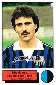 Figurina Norbert Honnscheidt - German Football Bundesliga 1985-1986 - Panini