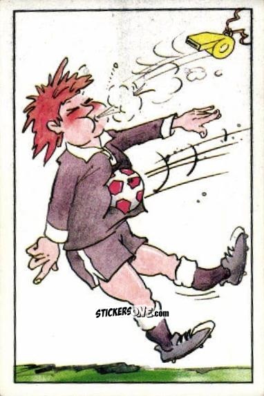 Cromo Cartoon - German Football Bundesliga 1985-1986 n. 325 - Panini