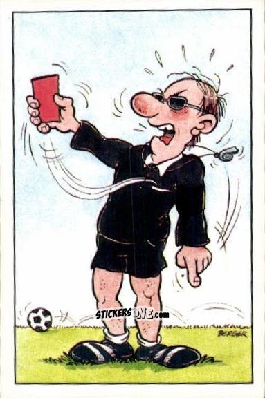 Sticker Cartoon - German Football Bundesliga 1985-1986 n. 336 - Panini