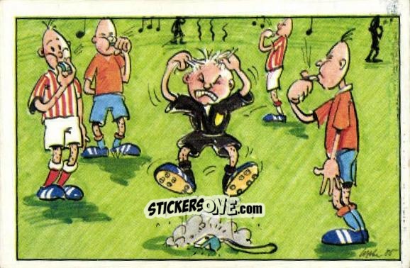 Cromo Cartoon - German Football Bundesliga 1985-1986 n. 339 - Panini
