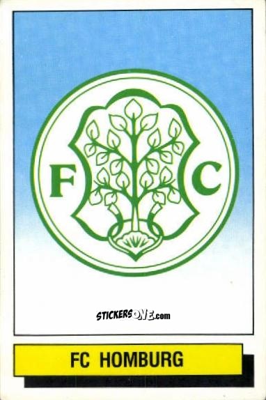 Figurina Badge - German Football Bundesliga 1985-1986 n. 376 - Panini
