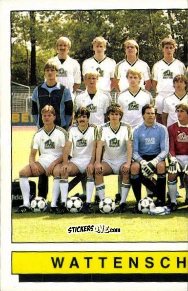 Figurina Team - German Football Bundesliga 1985-1986 n. 400 - Panini