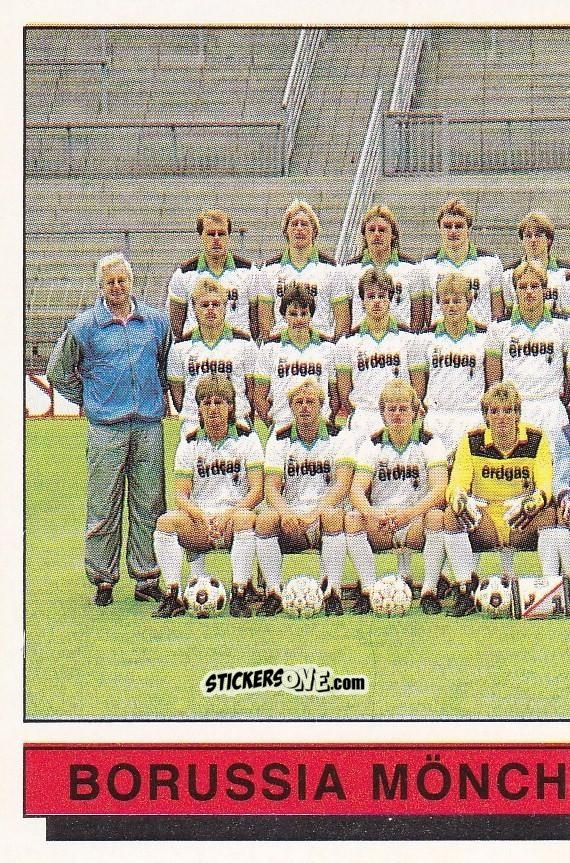 Cromo Borussia Moenchengladbach - German Football Bundesliga 1985-1986 n. M25 - Panini