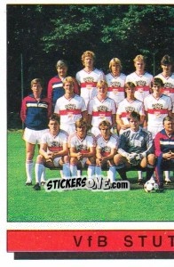 Figurina VfB Stuttgart - German Football Bundesliga 1985-1986 - Panini