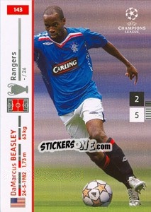 Sticker Damarcus Beasley