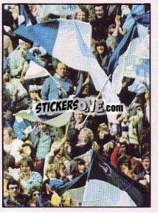 Sticker Karlsruher SC Fans - German Football Bundesliga 1980-1981 - Panini