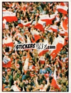 Sticker FC Bayern München Fans - German Football Bundesliga 1980-1981 - Panini