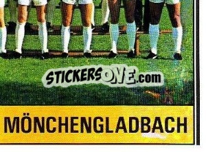 Sticker Mannschaft - German Football Bundesliga 1980-1981 - Panini