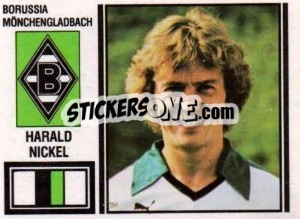 Figurina Harald Nickel - German Football Bundesliga 1980-1981 - Panini
