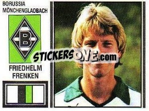 Cromo Friedhelm Frenken - German Football Bundesliga 1980-1981 - Panini