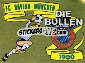 Sticker Wappen - German Football Bundesliga 1980-1981 n. 333 - Panini