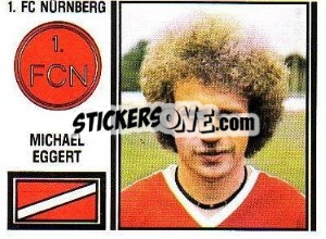 Figurina Michael Eggert - German Football Bundesliga 1980-1981 - Panini