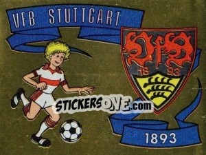 Sticker Wappen - German Football Bundesliga 1980-1981 n. 393 - Panini