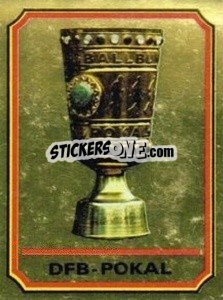 Sticker DFB-Pokal - German Football Bundesliga 1980-1981 - Panini