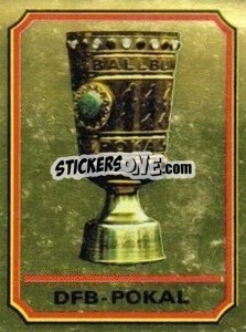 Sticker DFB-Pokal - German Football Bundesliga 1980-1981 n. 3 - Panini