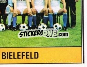 Sticker Mannschaft - German Football Bundesliga 1980-1981 - Panini