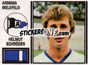 Sticker Helmut Schröder - German Football Bundesliga 1980-1981 n. 26 - Panini