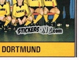 Figurina Mannschaft - German Football Bundesliga 1980-1981 - Panini