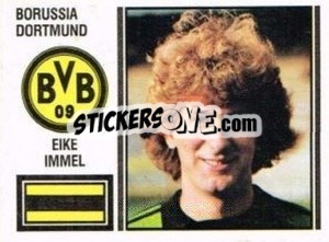 Sticker Eike Immel - German Football Bundesliga 1980-1981 - Panini