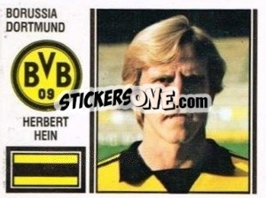 Sticker Herbert Hein - German Football Bundesliga 1980-1981 n. 63 - Panini