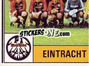 Sticker Mannschaft - German Football Bundesliga 1980-1981 - Panini