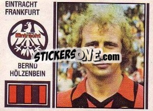 Sticker Bernd Hölzenbein - German Football Bundesliga 1980-1981 - Panini