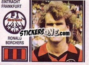 Figurina Roland Borchers - German Football Bundesliga 1980-1981 - Panini